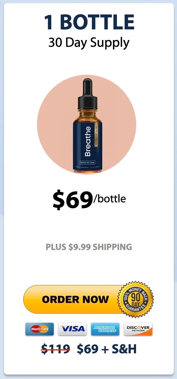 Breathe one bottles